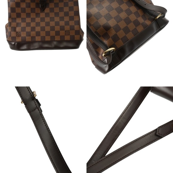 LOUIS VUITTON Brown Damier Canvas Backpack main image 5